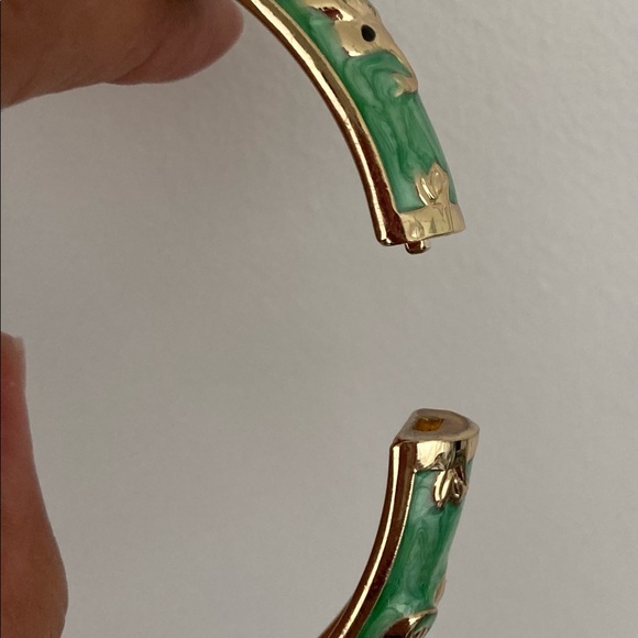 Pair of enamel bangles - Picture 5 of 10